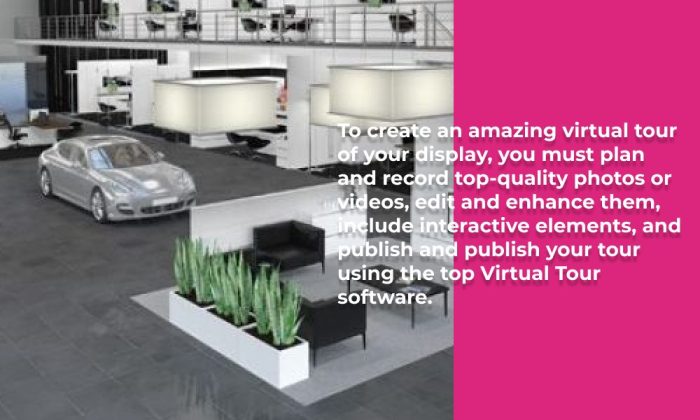 Virtual Tour Software for Showrooms