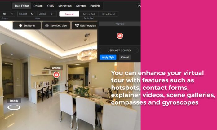 How to create and use luxury home virtual tours?