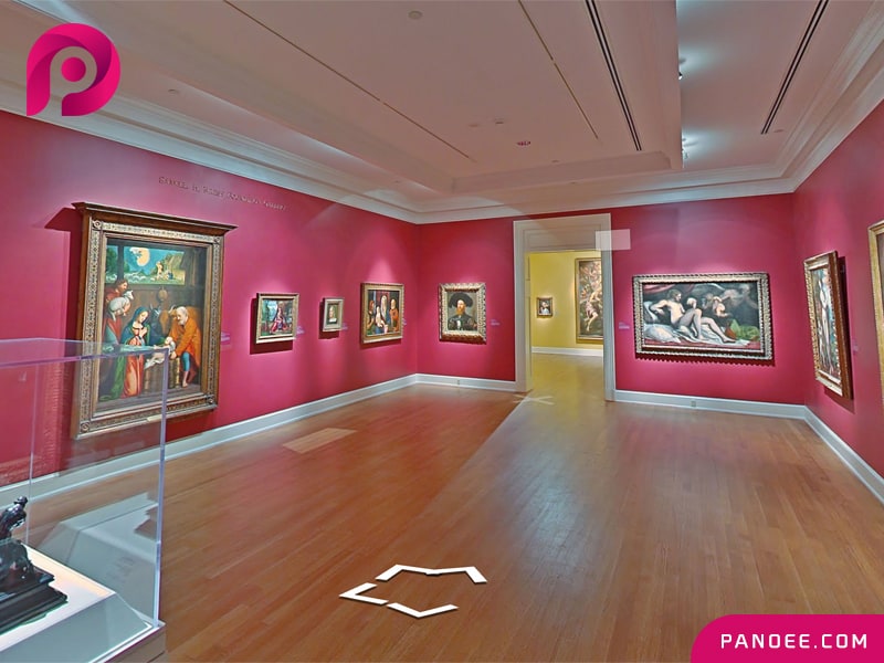 Virtual Tour App for an Art Gallery 03