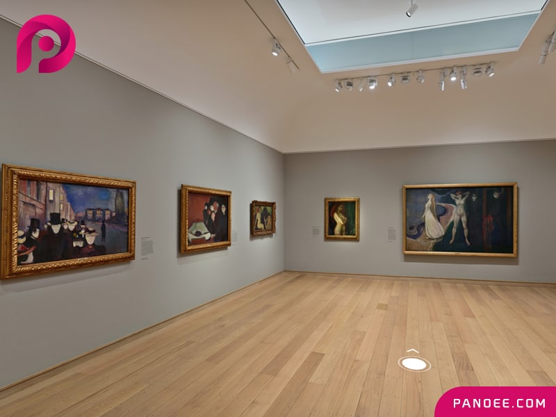 Virtual Tour App for an Art Gallery 02